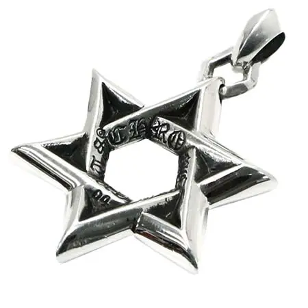 CHROME HEARTS(クロムハーツ) ネックレス スターオブダビデペンダント ラージ