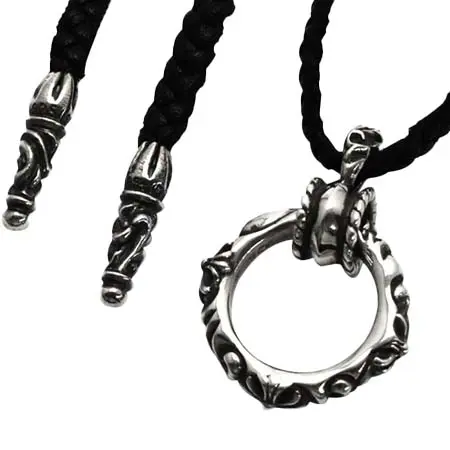 CHROME HEARTS(クロムハーツ) ネックレス SBTバンドリングペンダント