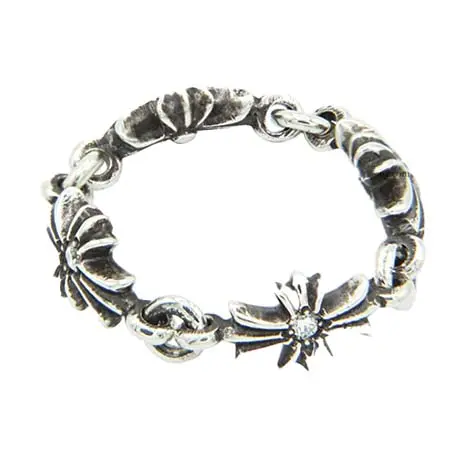 CHROME HEARTS(クロムハーツ) リング タイニーE CHプラスリングwithダイヤモンド