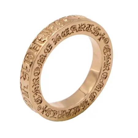 CHROME HEARTS(クロムハーツ) リング スペーサーリング FUCK YOU 3mm 22K