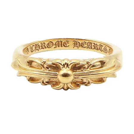 CHROME HEARTS(クロムハーツ) リング 22Kベビークラシックフローラルクロスリング
