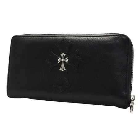 CHROME HEARTS(クロムハーツ) 財布 REC F ジップ #2 タイニーCHクロス1クロスパッチ ウォレット