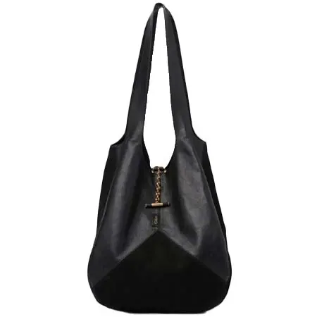 Chloe(クロエ) グレイン＆スエードレザー製Chloéバルーンバッグ