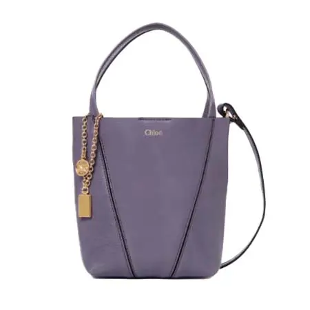 Chloe(クロエ) グレインレザー製Chloé Spinスモールトートバッグ