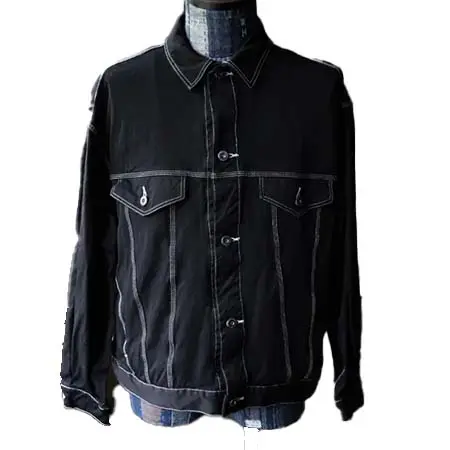 COMME des GARCONS HOMME(コムデギャルソンオム) ナイロンスパンツイル製品染めジャケット(HP-J014-051)