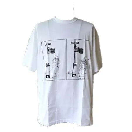 COMME des GARCONS HOMME(コムデギャルソンオム) ラルフ・イドリス・ステッドマンTシャツ①(HP-T009-051)