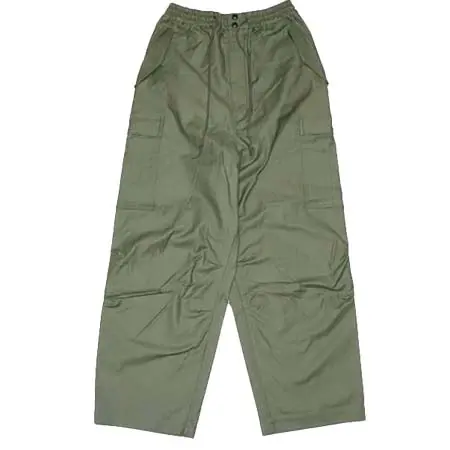 COMME des GARCONS JUNYA WATANABE MAN(コムデギャルソンジュンヤワタナベマン)  綿ウレタンバックサテン Ark Air Wネーム カーゴパンツ