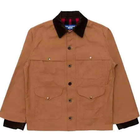 COMME des GARCONS JUNYA WATANABE MAN(コムデギャルソンジュンヤワタナベマン) 綿オックス×綿フランネルチェック FILSON Wネーム JKT