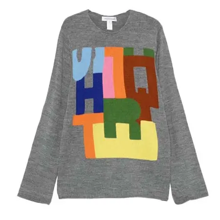 COMME des GARCONS SHIRT(コムデギャルソンシャツ) intarsia-knit sweater