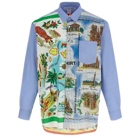 COMME des GARCONS SHIRT(コムデギャルソンシャツ) プリント シャツ