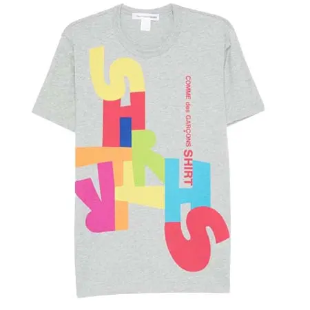 COMME des GARCONS SHIRT(コムデギャルソンシャツ) プリント Tシャツ