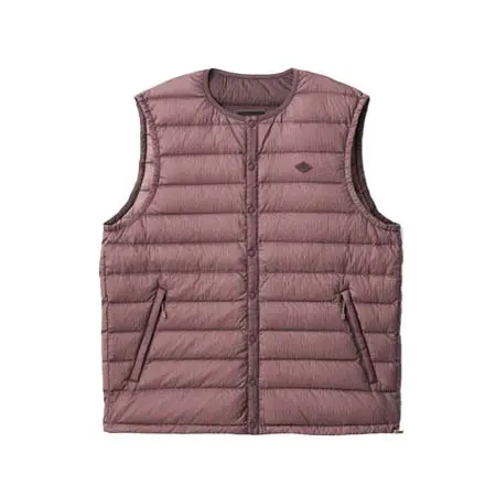 DANTON(ダントン) MEN’S NYLON TAFFETA WHITE GOOSE INNER DOWN VEST