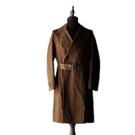 DIRK BIKKEMBERGS(ダークビッケンバーグ) wide lapel belted trench coat