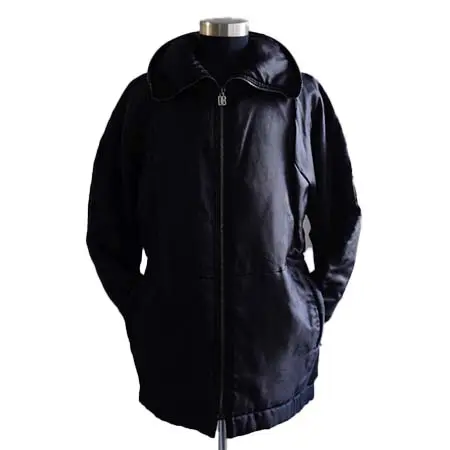 DIRK BIKKEMBERGS(ダークビッケンバーグ) 99AW space collar nylon coating jacket
