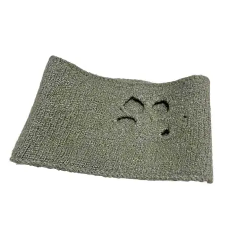 DIRK BIKKEMBERGS(ダークビッケンバーグ) 穴あきニットヘアバンド