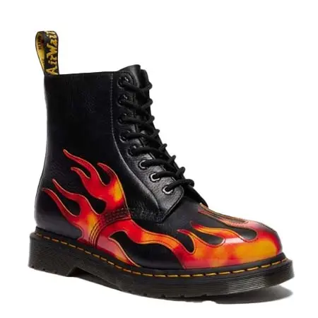 Dr.Martens(ドクターマーチン) 8ホール 1460 PASCAL FLAME 8 ホール ブーツ