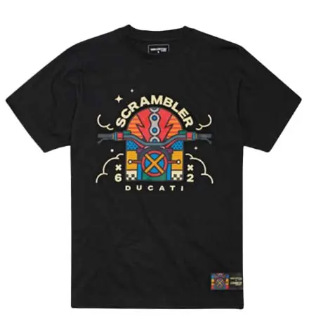 ducati(ドゥカティ) Energy Van Orton Black – ショートスリーブ Tシャツ
