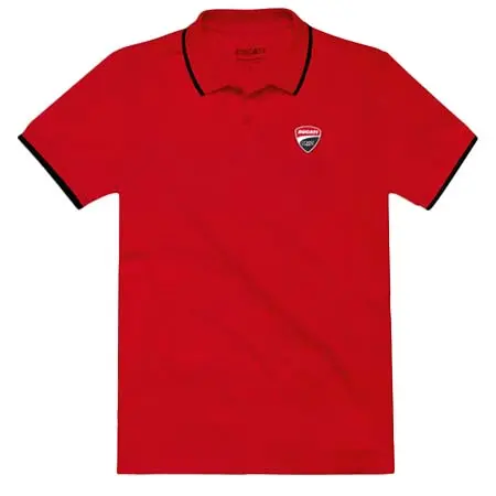 ducati(ドゥカティ) DCロゴ ショートスリーブポロシャツ