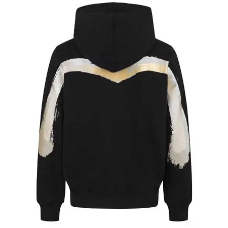 EVISU(エヴィス) ブラシストローク大黒プリントリラックスフィットフーディー