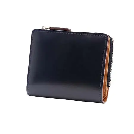GANZO(ガンゾ) CORDOVAN (コードバン) Lファスナー二つ折り財布