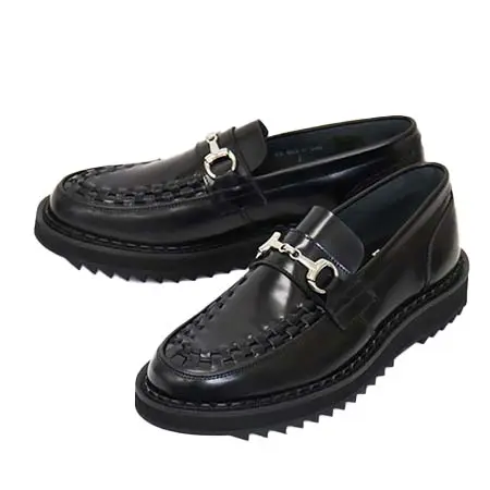 GEORGE COX(ジョージコックス) RIPPLE INTERLACE LOAFER リップルソール レザーシューズ 040