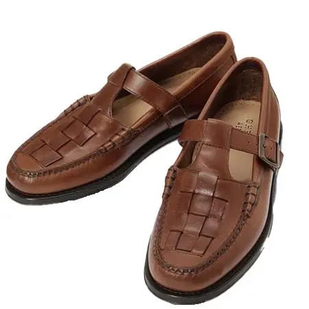 G.H.BASS(ジーエイチバス) 11003 / MID BROWN (LEATHER SOLE)