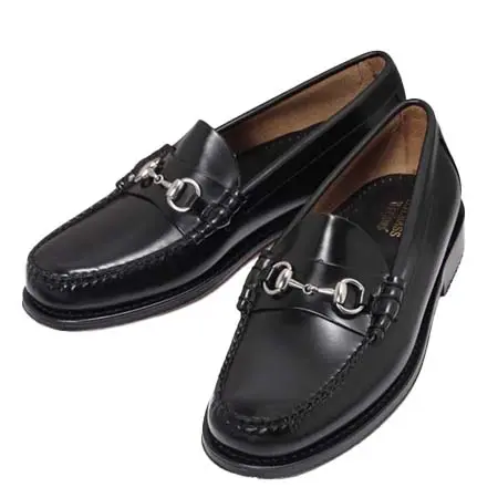 G.H.BASS(ジーエイチバス) 11075H LINCOLN / BLACK (LEATHER SOLE)