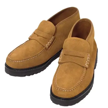 G.H.BASS(ジーエイチバス) 11542 / TAN SUEDE (RUBBER SOLE)