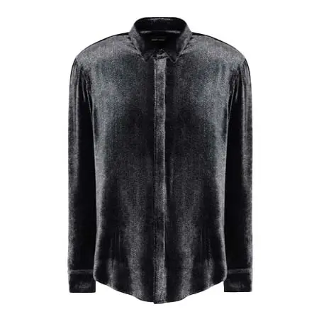 GIORGIO ARMANI(ジョルジオアルマーニ) シャツ　シルク/レーヨン　