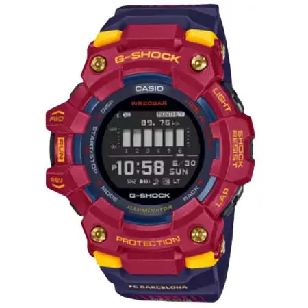 G-SHOCK(Gショック) 限定モデル GBD-100BAR-4JR FC Barcelona Matchday コラボレーションモデル