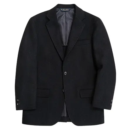 Harris Tweed(ハリスツイード) ヘリンボーン 段返り３釦サックジャケット Traditional