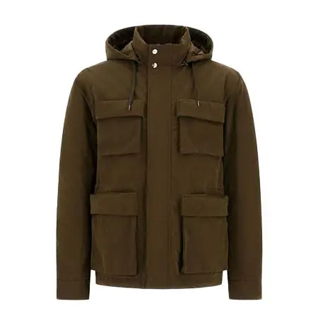 HERNO(ヘルノ) ワックスドテックコットン ジャケット