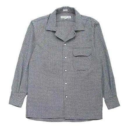 INDIVIDUALIZED SHIRTS(インディビジュアライズドシャツ) ”HEAVY FLANNEL HOUNDSTOOTH(SHIRT JAC)”