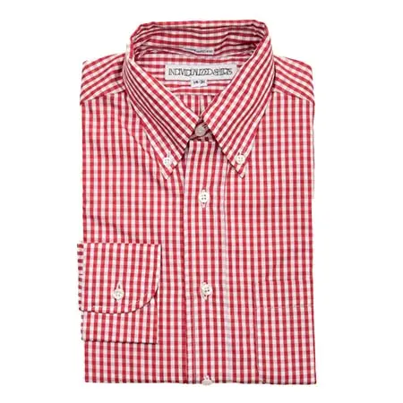 INDIVIDUALIZED SHIRTS(インディビジュアライズドシャツ)  ”GINGHAM CHECK (STANDARD FIT BUTTON DOWN SHIRT)”
