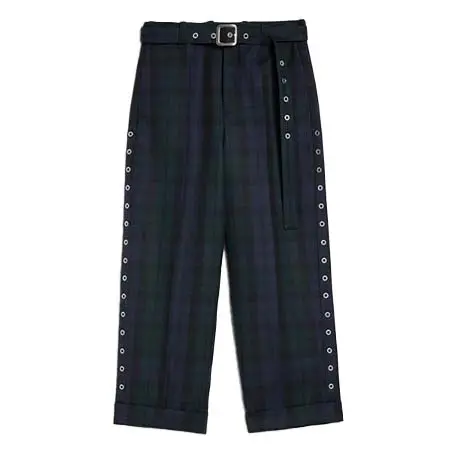 JIL SANDER(ジルサンダー) ウール ベルトパンツ