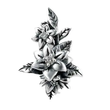 Justin Davis(ジャスティンデイビス) YOUR FLOWER ピアス DIAMOND