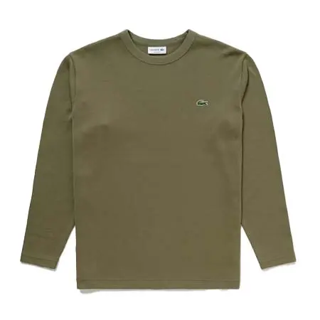 LACOSTE(ラコステ) ヘビーウェイトシングルジャージ長袖Tシャツ