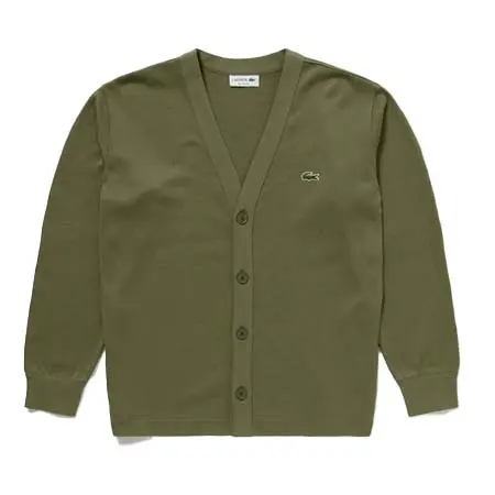 LACOSTE(ラコステ) ヘビーウェイトシングルジャージカーディガン