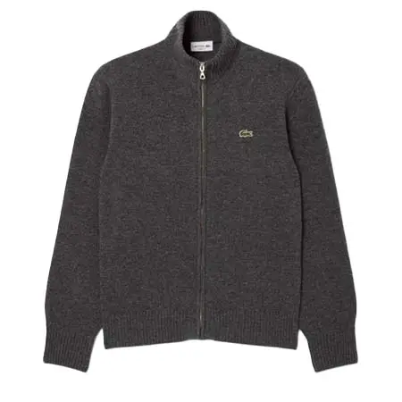 LACOSTE(ラコステ) ハイネックフルジップニットセーター