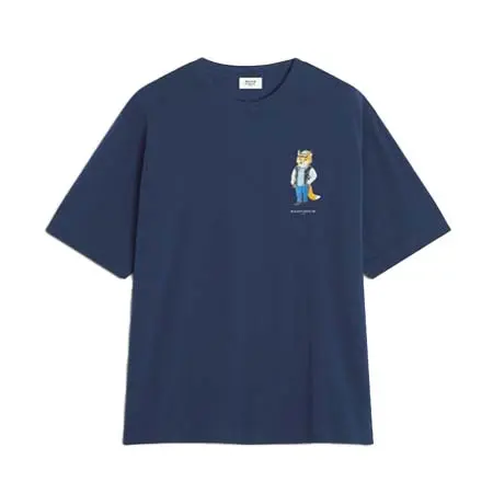 MAISON KITSUNE(メゾンキツネ) ドレスド フォックス オーバーサイズ Tシャツ