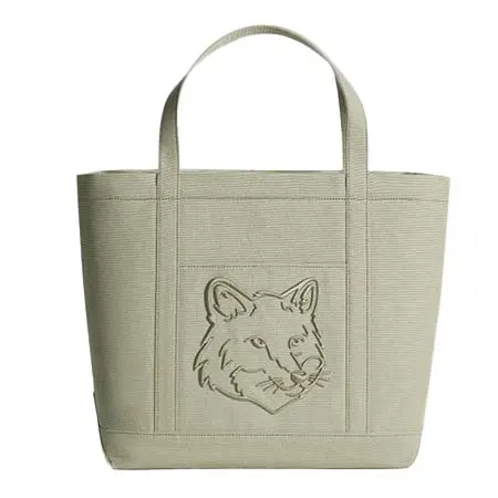 MAISON KITSUNE(メゾンキツネ) フォックスヘッド ラージ トート