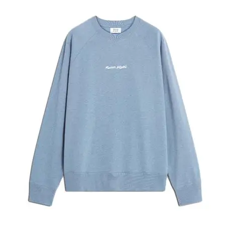 MAISON KITSUNE(メゾンキツネ) MAISON KITSUNÉ ライン ハンドライティング オーバーサイズ スウェットシャツ