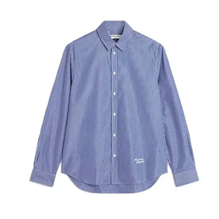 MAISON KITSUNE(メゾンキツネ) ハンドライティング ストライプ クラシック シャツ