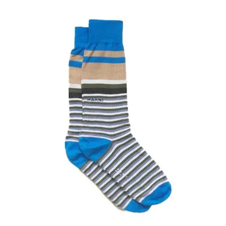 MARNI(マルニ) コットン製ミックスストライプソックス