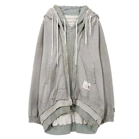 MIHARAYASUHIRO(ミハラヤスヒロ) Triple Layered Zip-up Hoodie