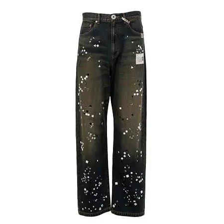 MIHARAYASUHIRO(ミハラヤスヒロ) Embellished Denim Pants
