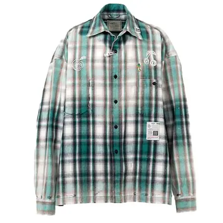 MIHARAYASUHIRO(ミハラヤスヒロ) Vintage Like Check Shirt