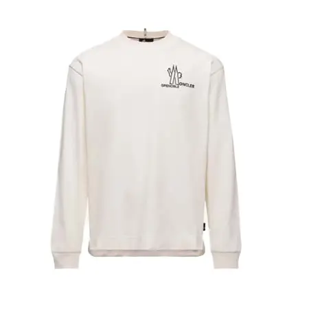 MONCLER GRENOBLE(モンクレールグルノーブル) ロングスリーブTシャツ エンボス加工＆プリントロゴ