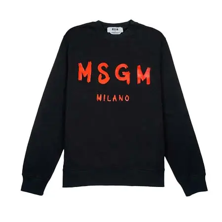 MSGM(エムエスジーエム) MSGM ブラッシュロゴ スウェットシャツ[Japan Exclusive]