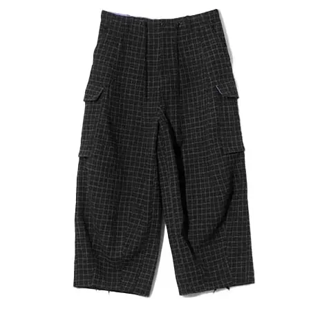 NEEDLES (ニードルズ) H.D. BDU Pant – Wool Tweed Plaid